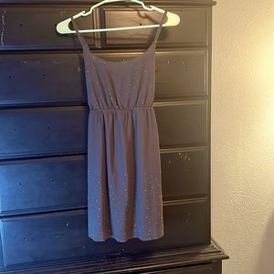 Grey Spaghetti Strap